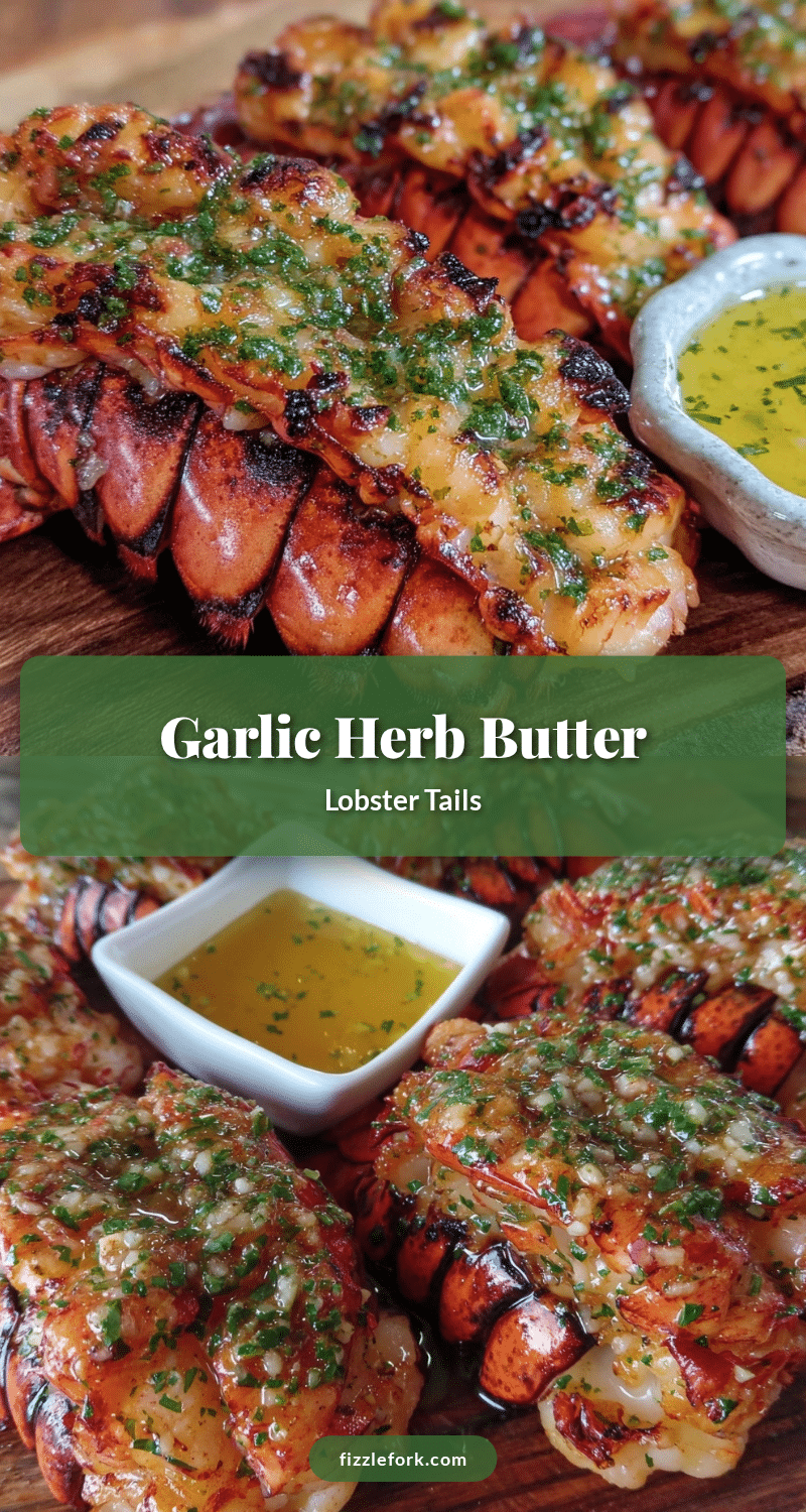 garlic herb butter grilled lobster tails recipe