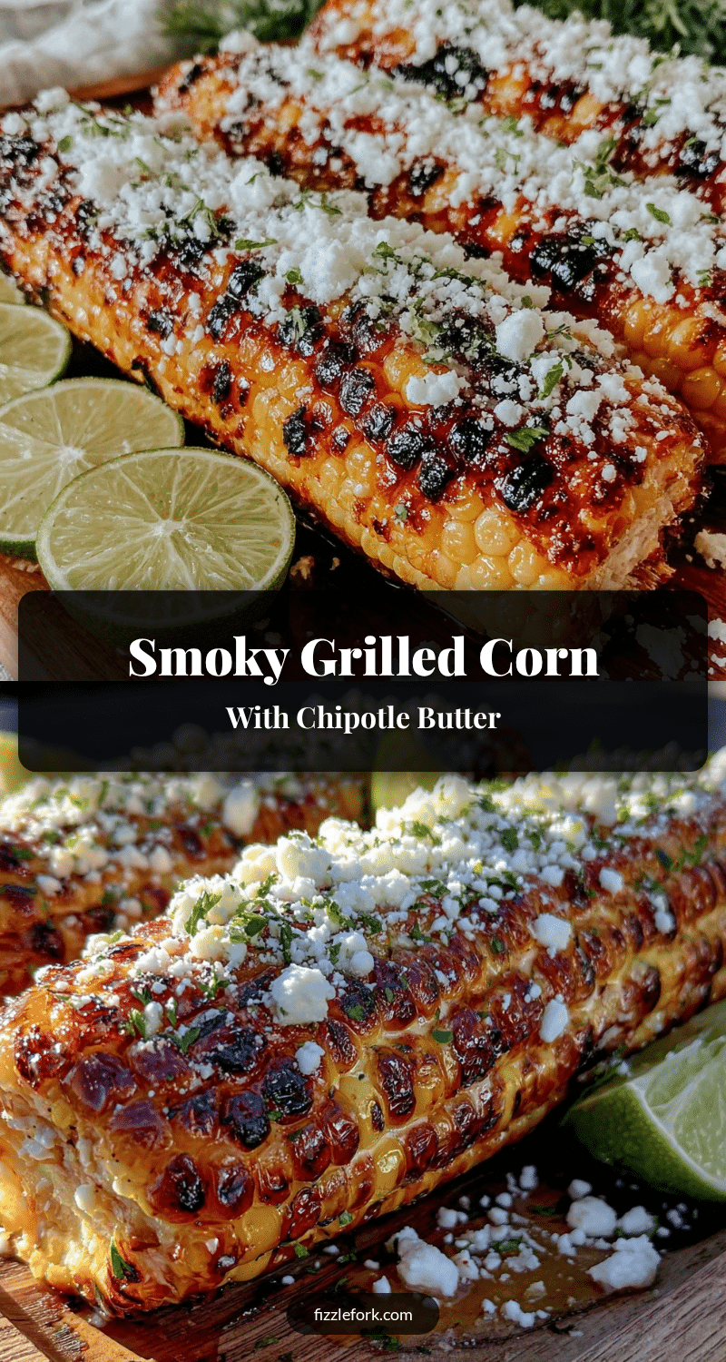 grilled corn on the cob with chipotle butter recipe