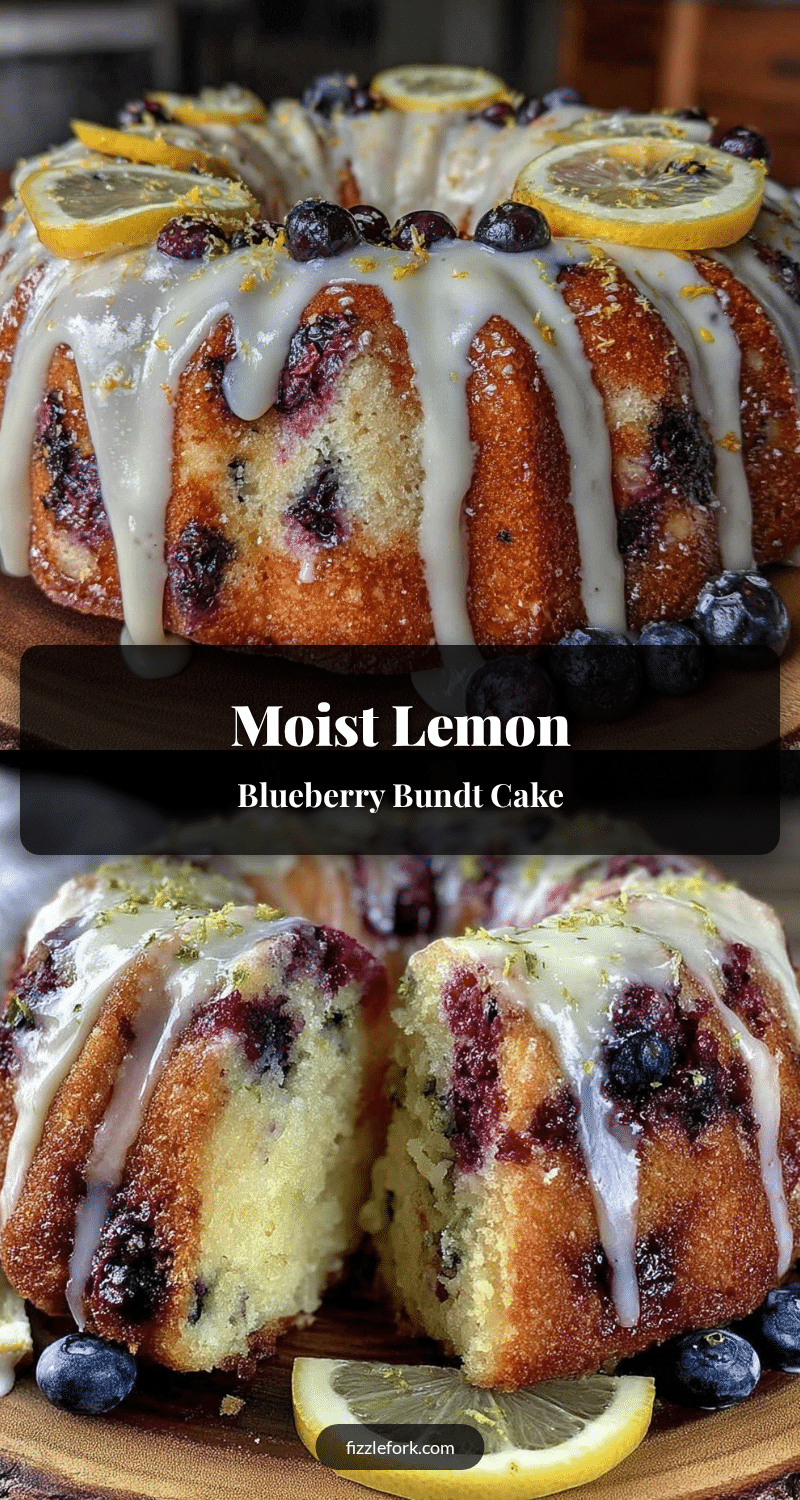 lemon blueberry bundt cake recipe