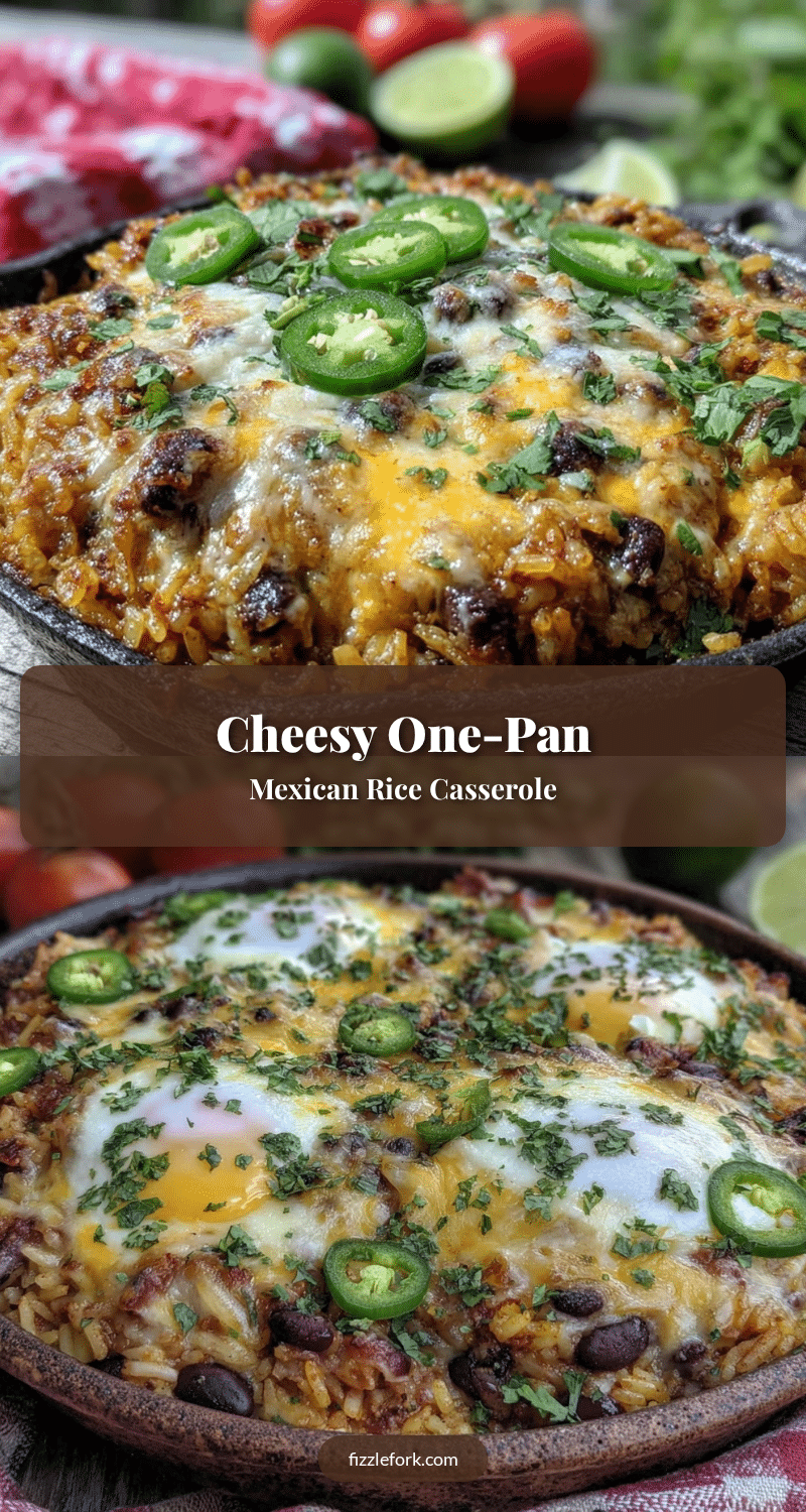 one-pan mexican rice casserole recipe