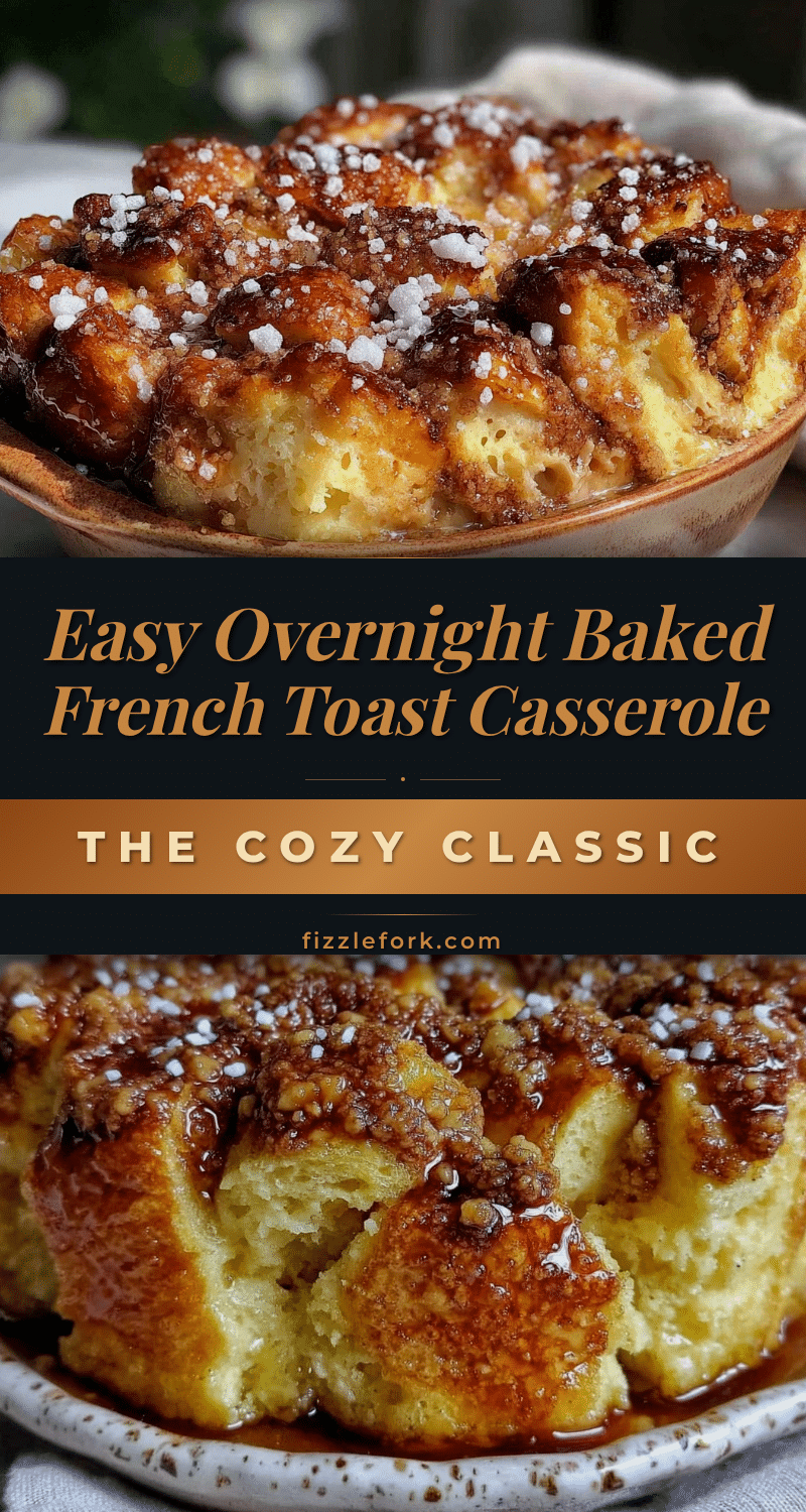 overnight baked french toast casserole recipe