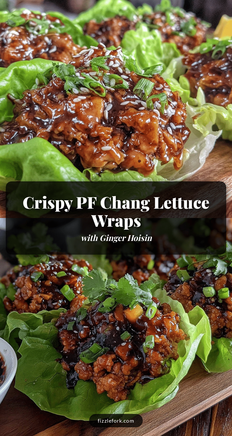 pf chang lettuce wraps recipe