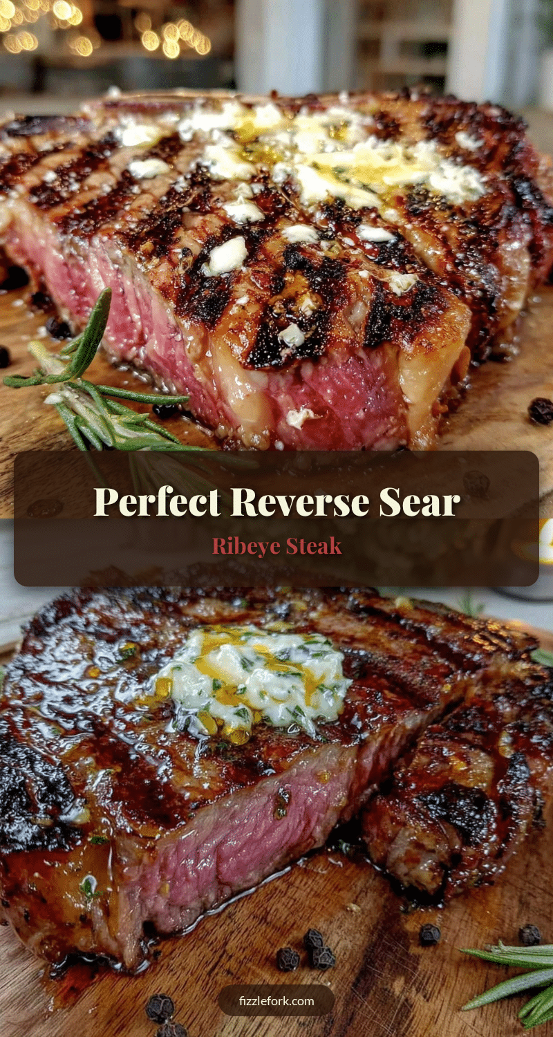 reverse sear bone-in ribeye steak recipe