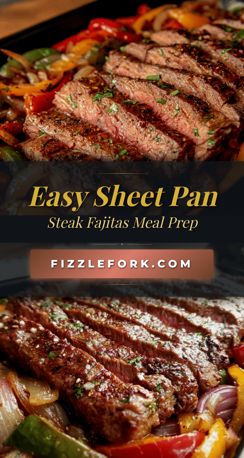 sheet pan steak fajitas recipe