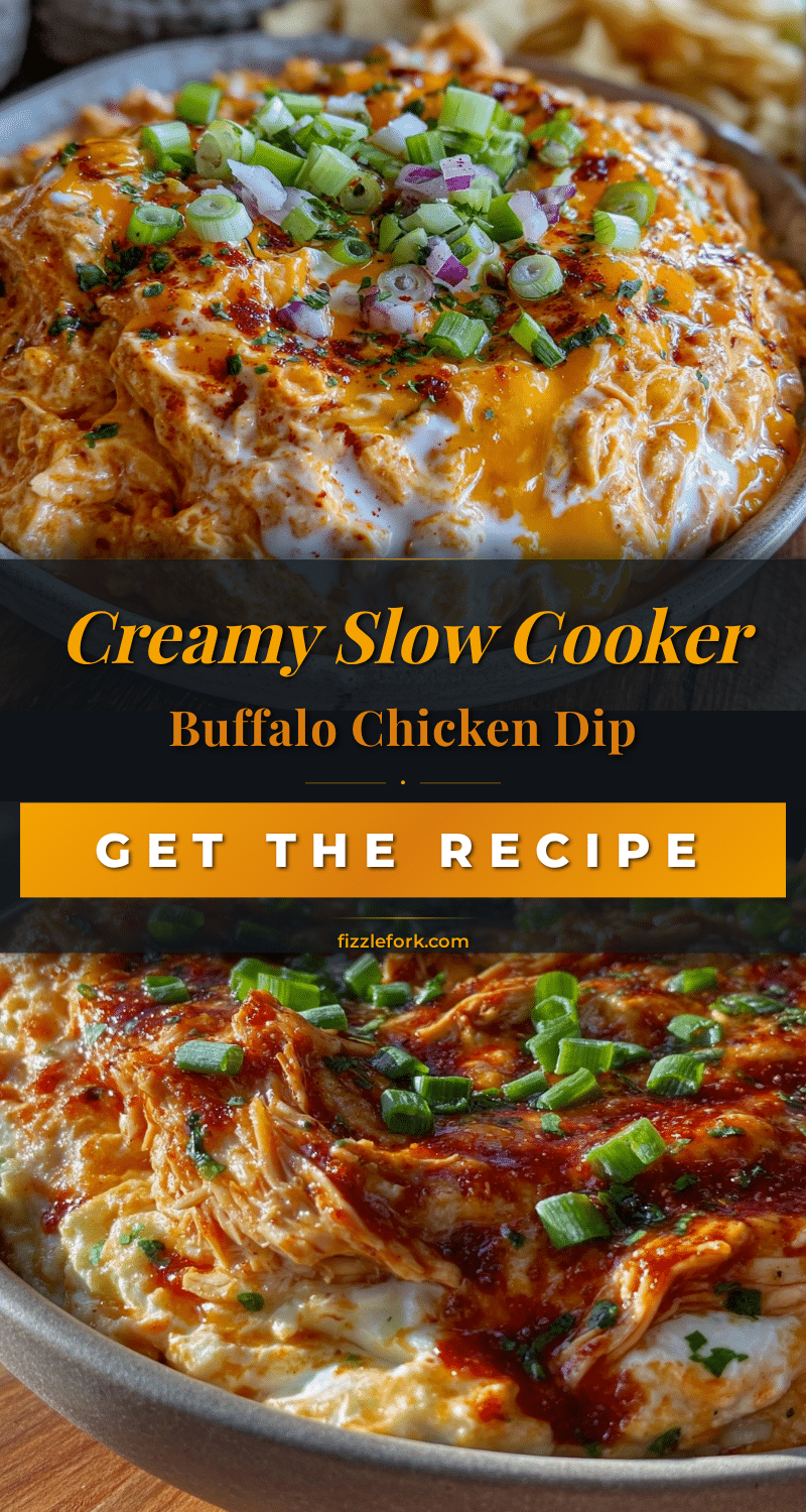 slow cooker buffalo chicken dip recipe
