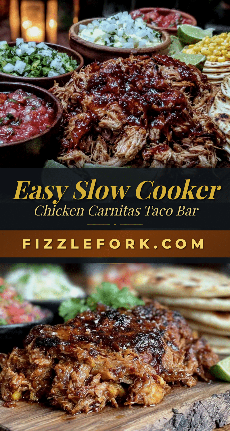 slow cooker chicken carnitas recipe