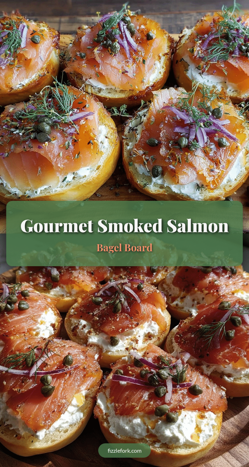 smoked salmon bagel board recipe