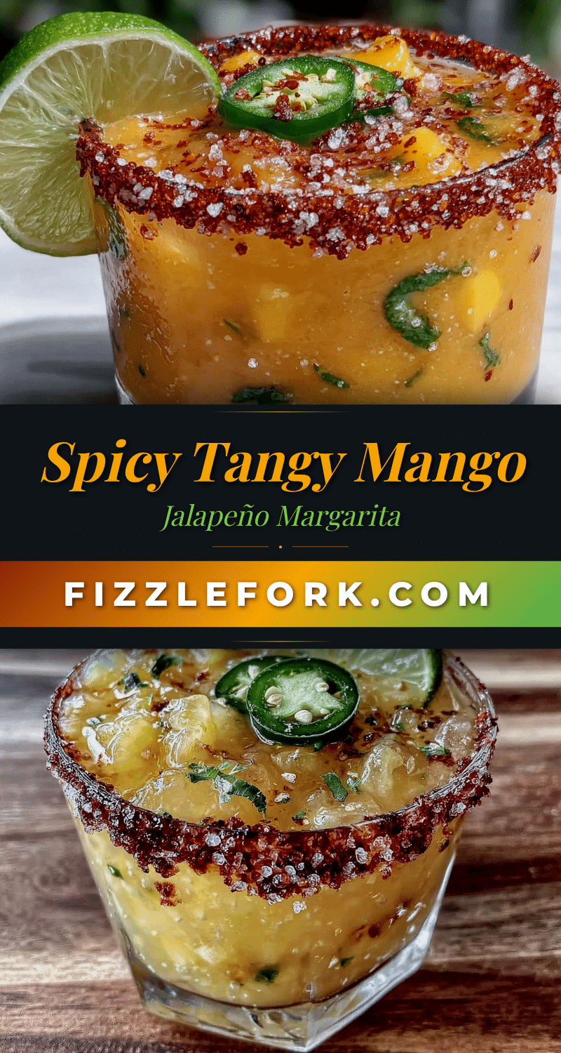spicy mango jalapeño margarita recipe