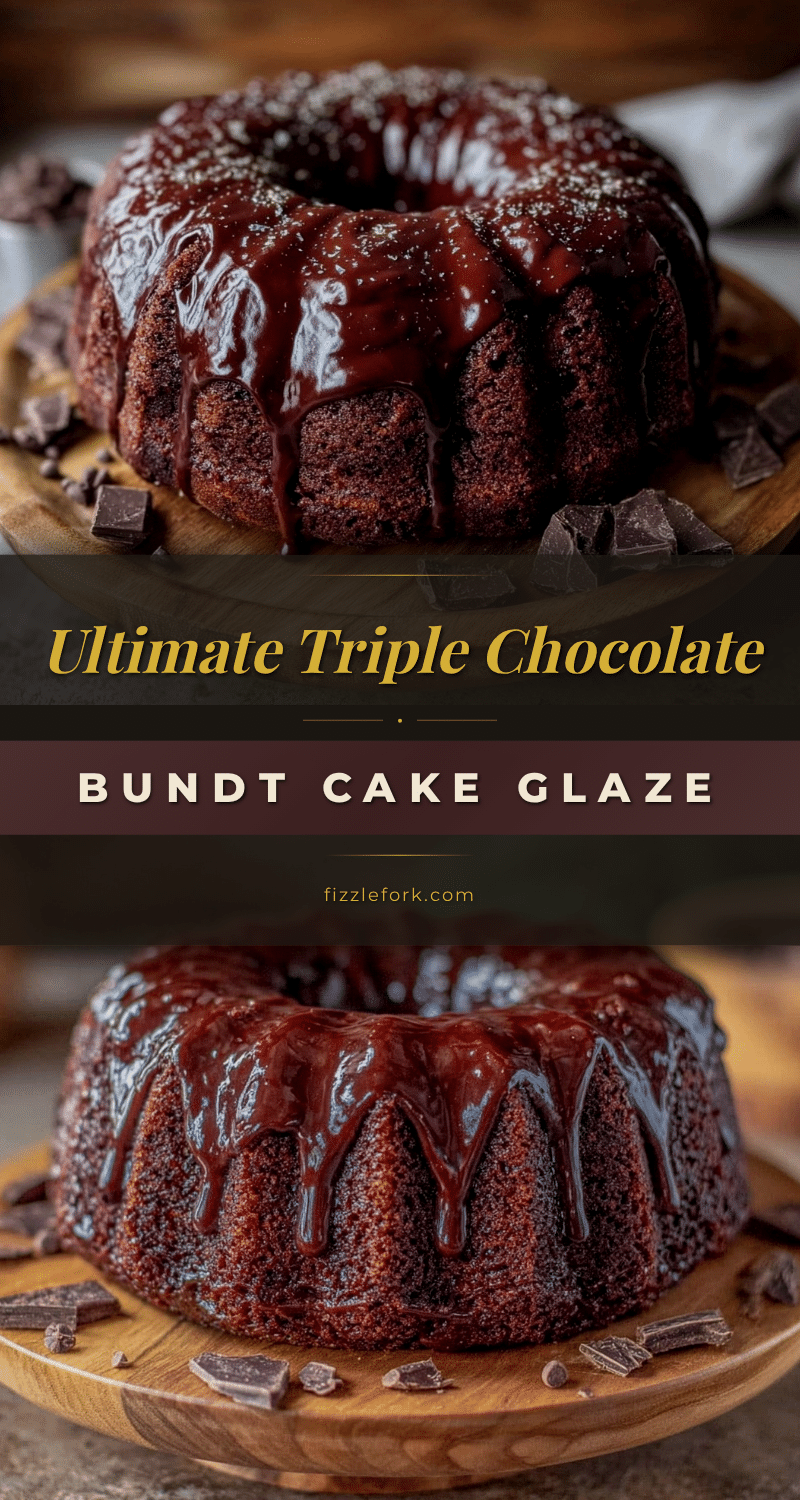 triple chocolate bundt cake recipe