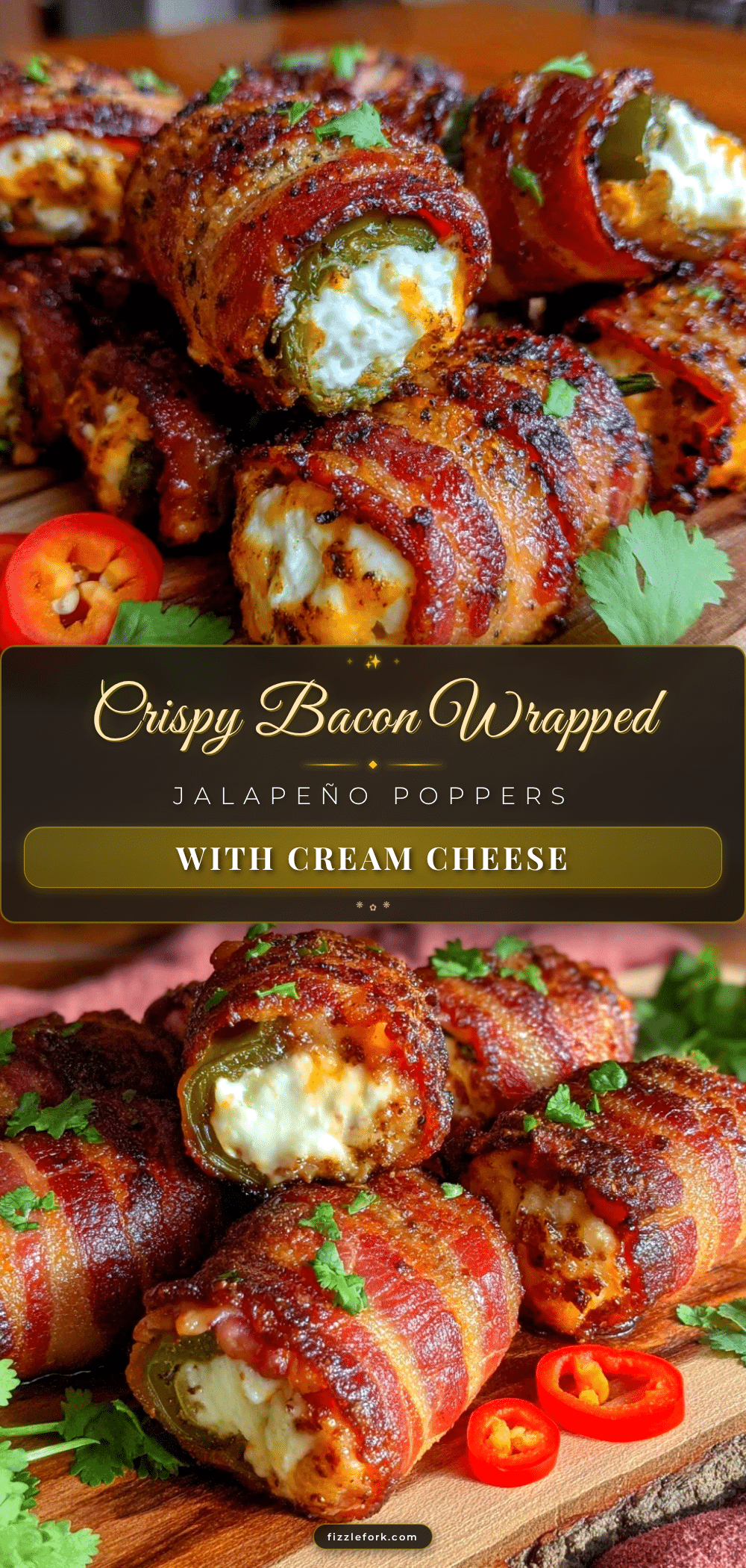 bacon wrapped jalapeño poppers recipe