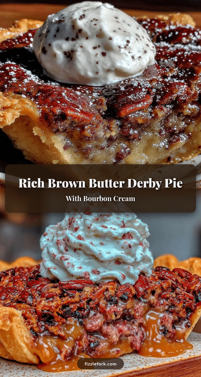 brown butter derby pie recipe