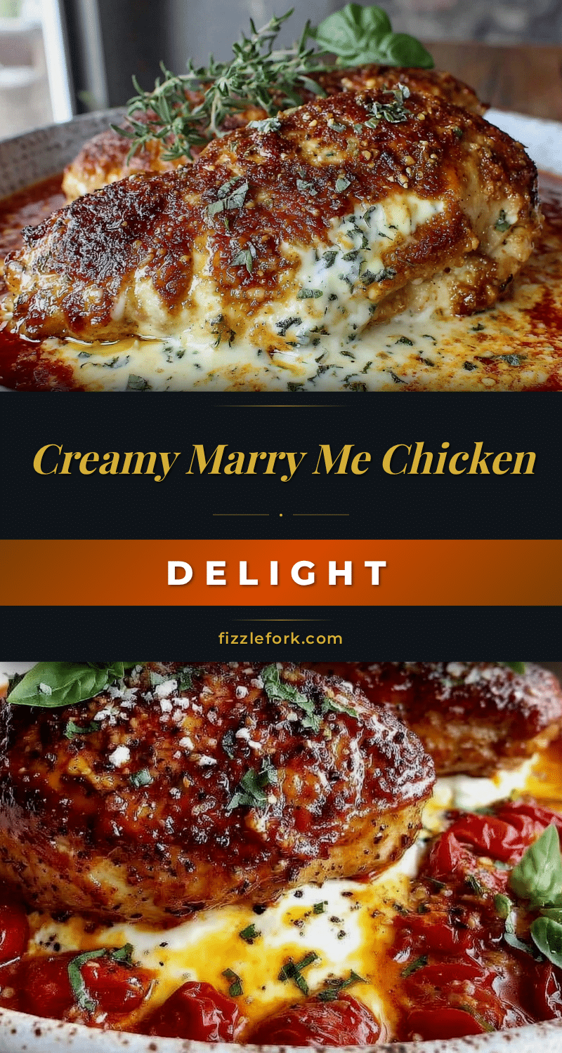 creamy marry me chicken recipe
