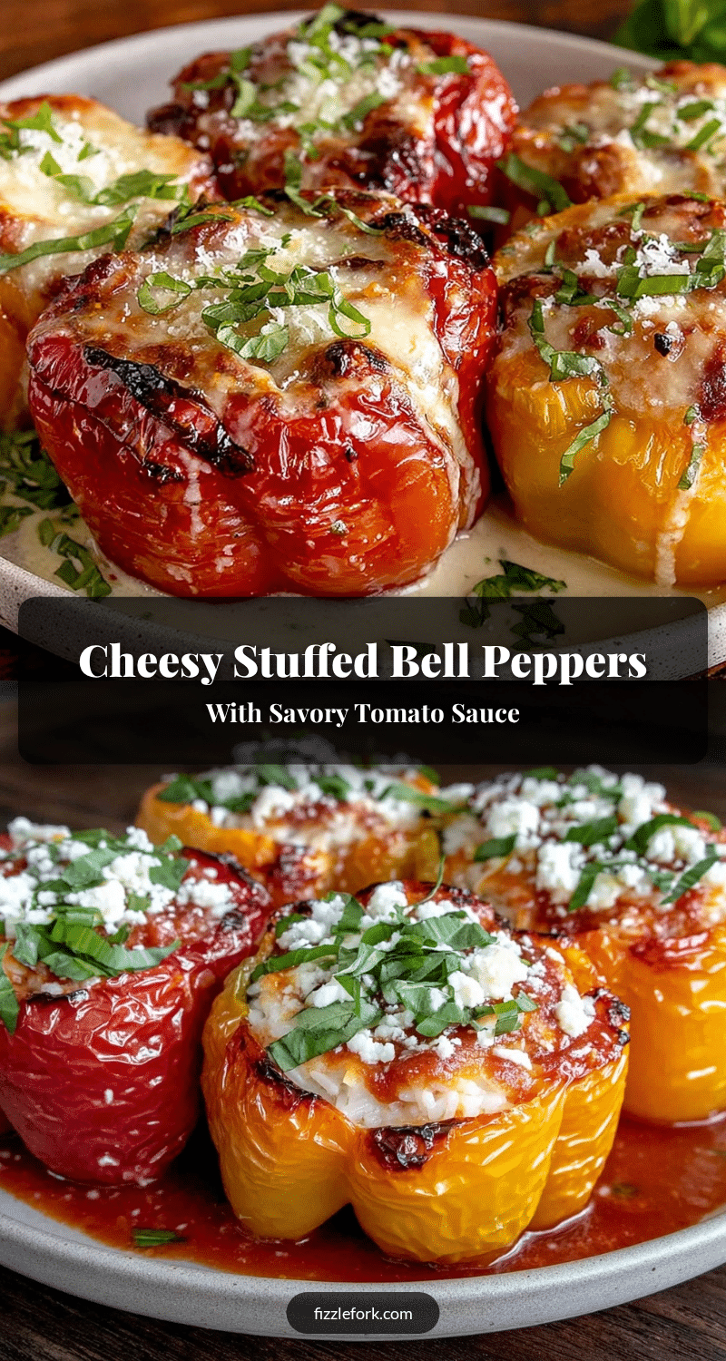 creamy stuffed bell peppers recipe