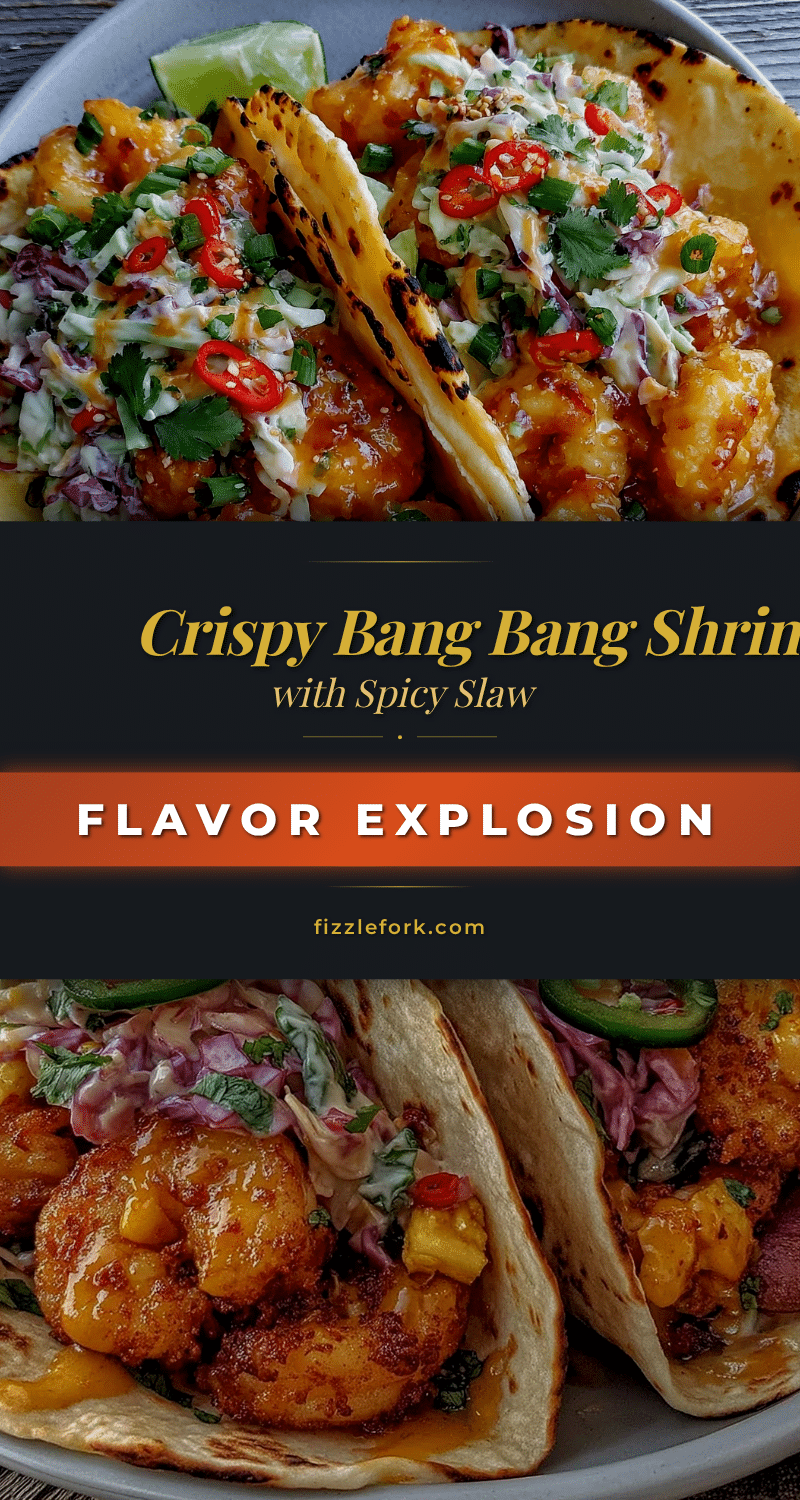 crispy bang bang shrimp tacos recipe
