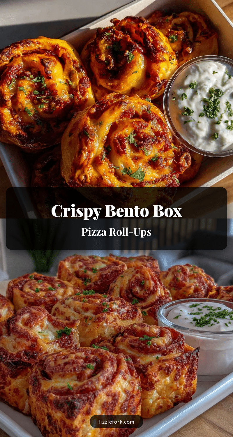 crispy bento box pizza roll-ups recipe