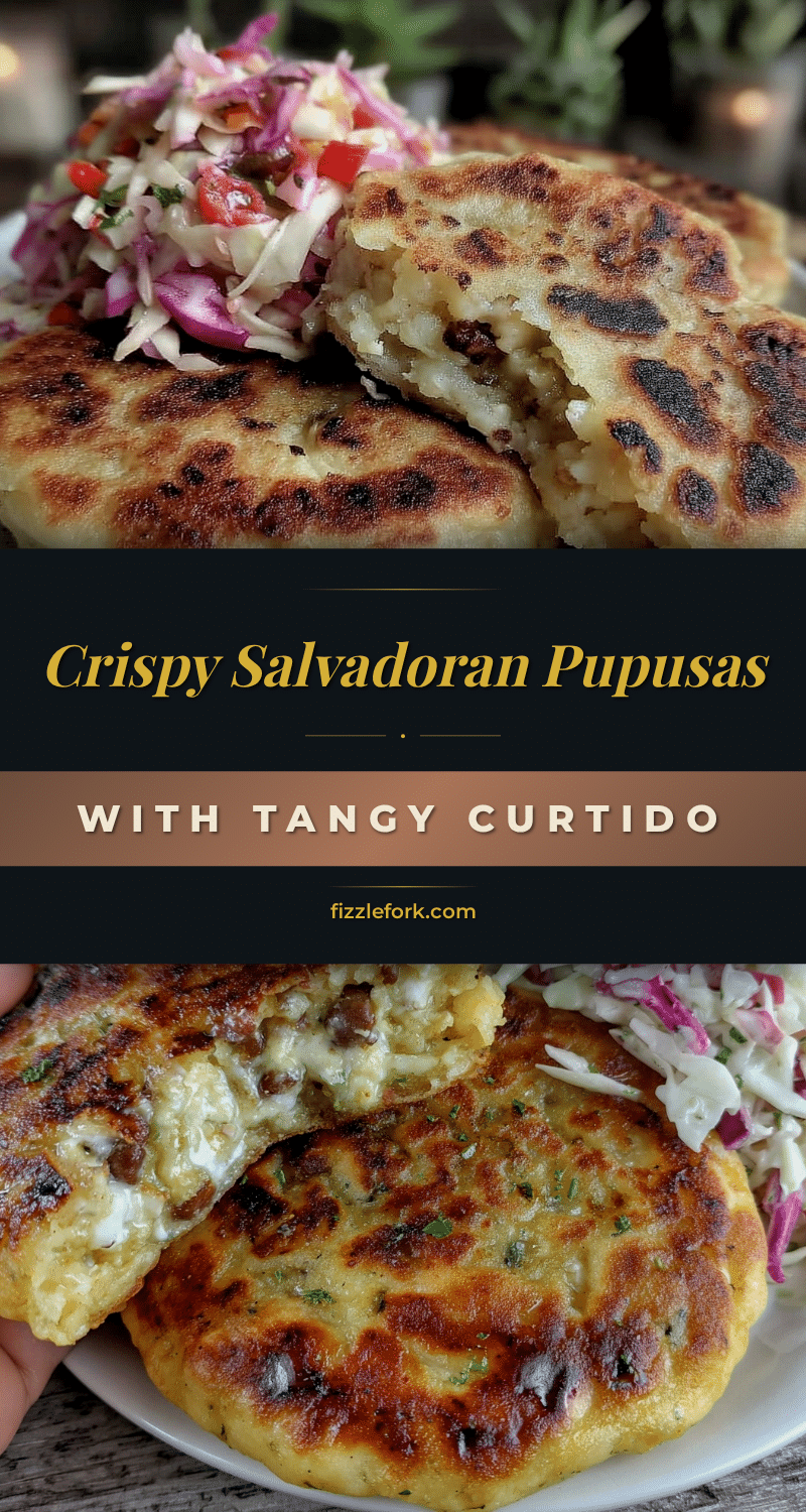 crispy Salvadoran pupusas recipe