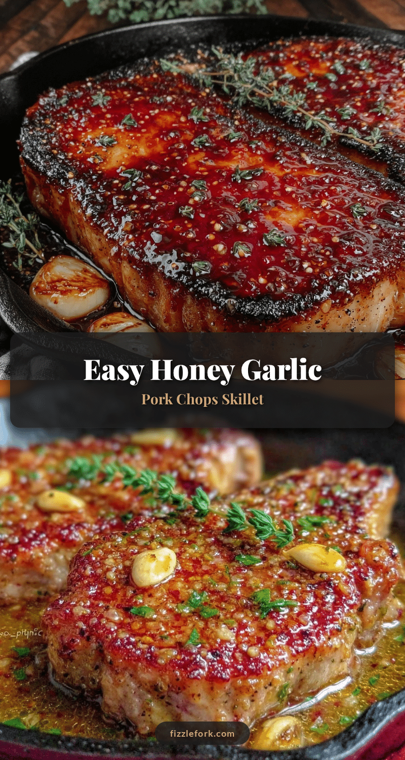 easy honey garlic pork chops recipe