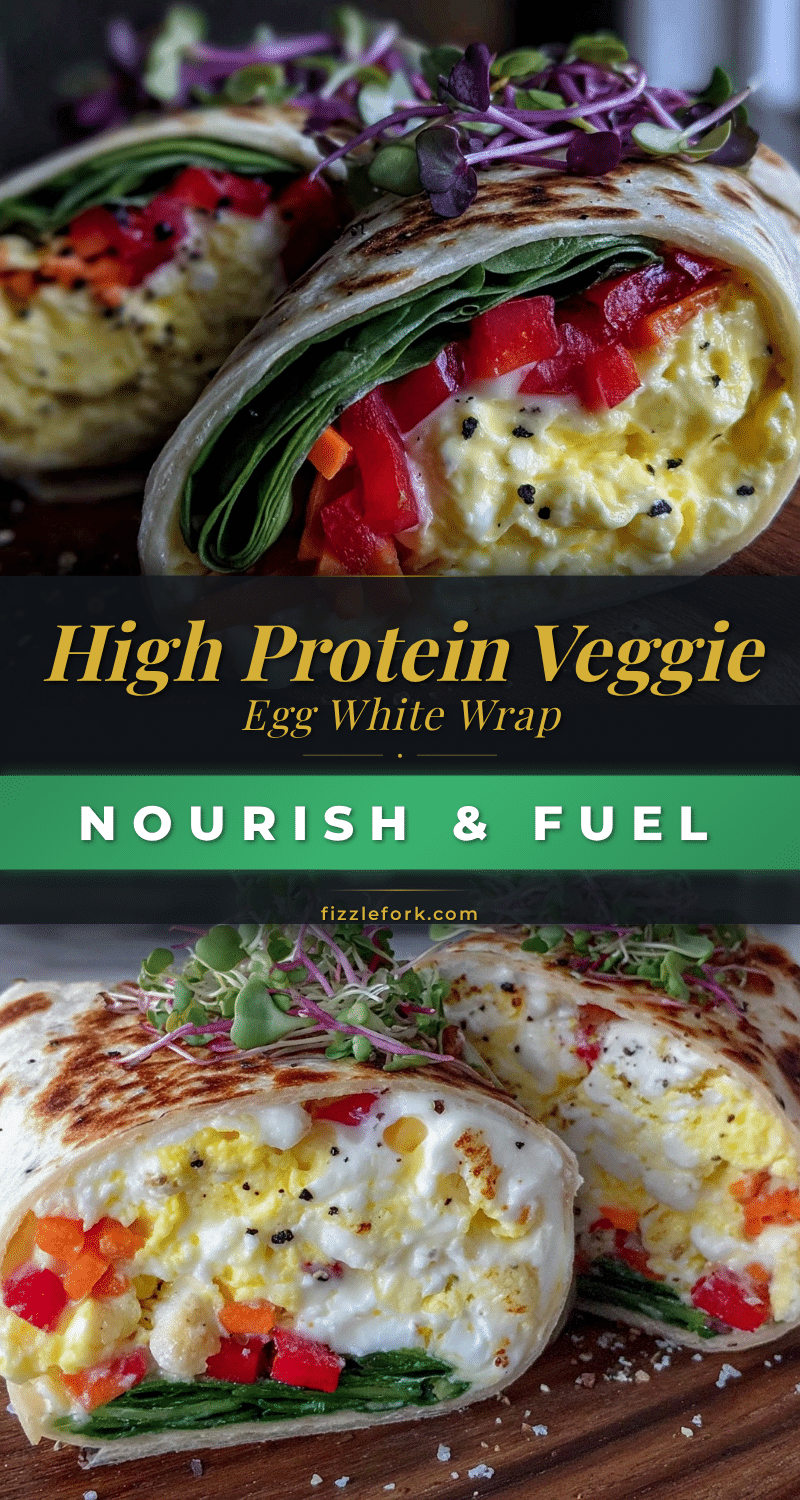 egg white veggie wrap recipe
