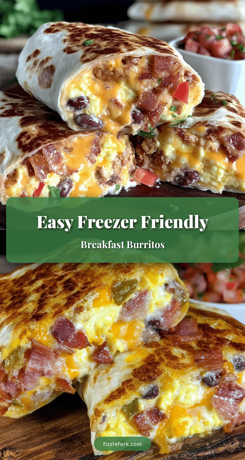 freezer friendly breakfast burritos recipe