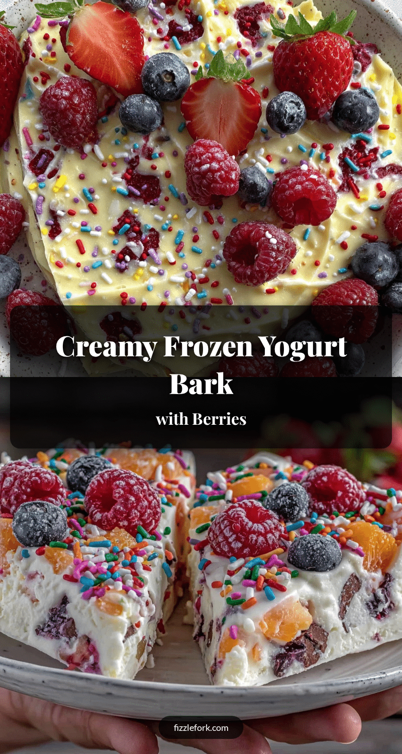 fresh frozen yogurt bark recipe recipe