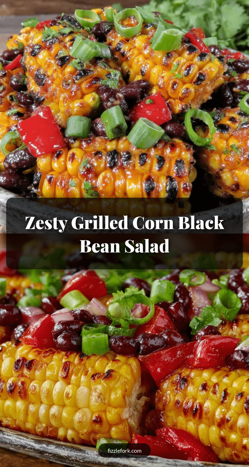fresh grilled corn black bean salad recipe