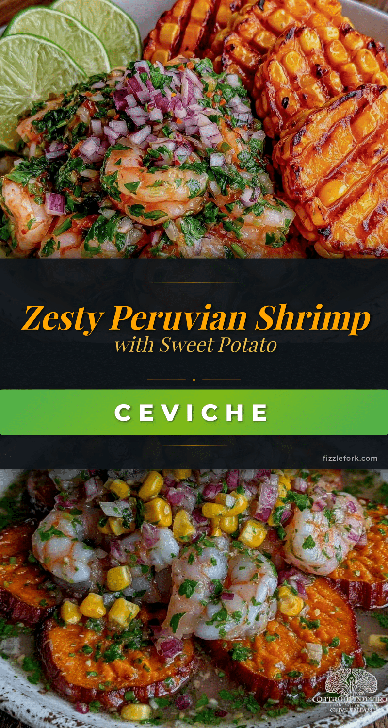Fresh Peruvian Shrimp Ceviche recipe
