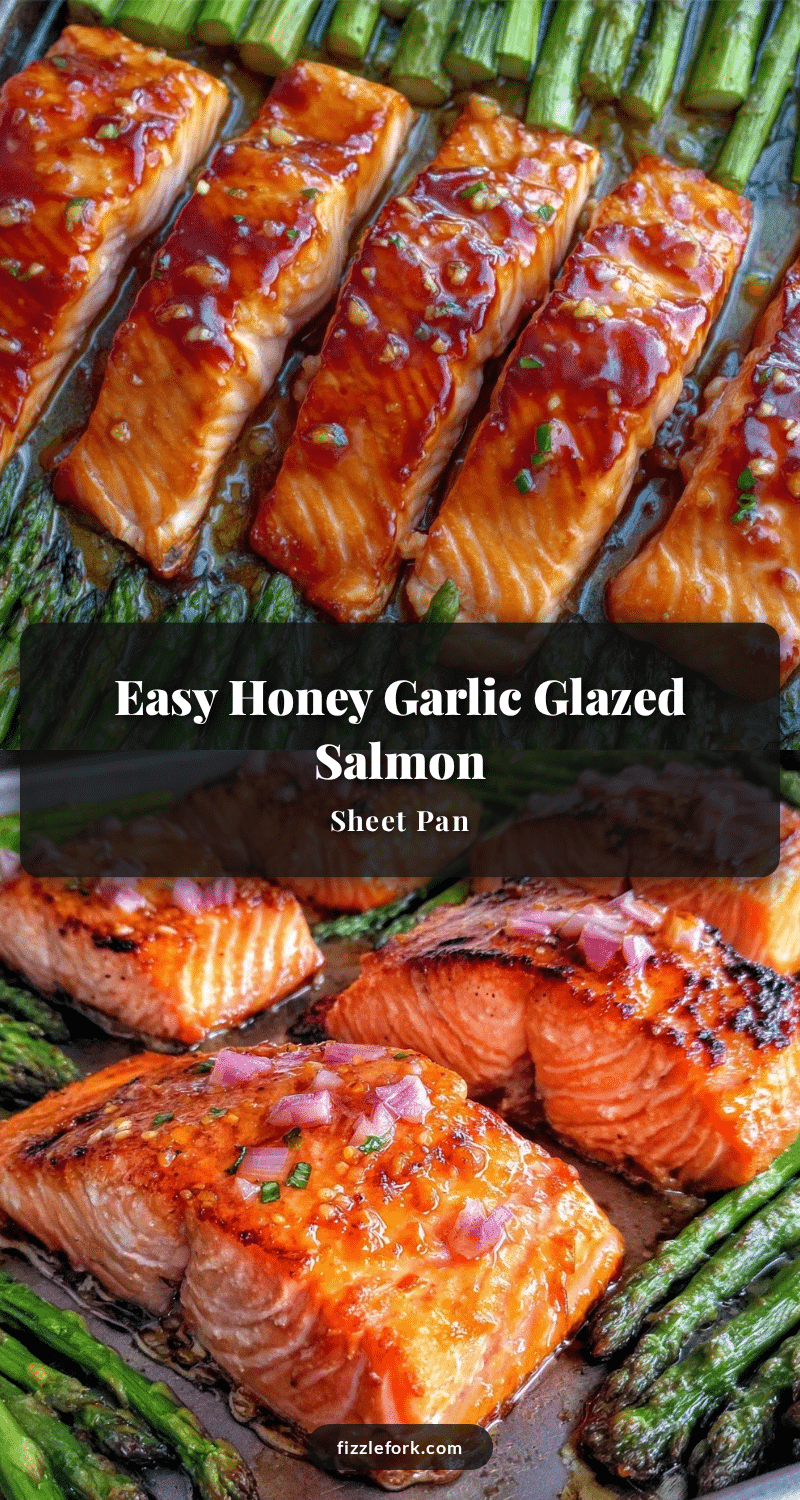 honey garlic glazed salmon recipe