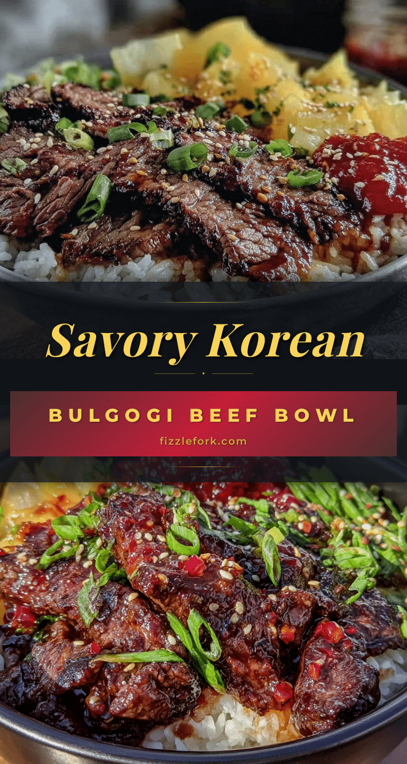 korean bulgogi beef bowl recipe