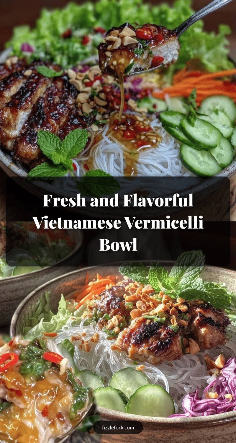 vietnamese vermicelli noodle bowl recipe