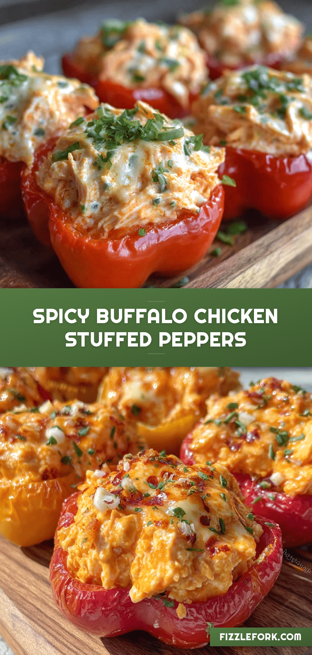 buffalo chicken stuffed mini peppers recipe