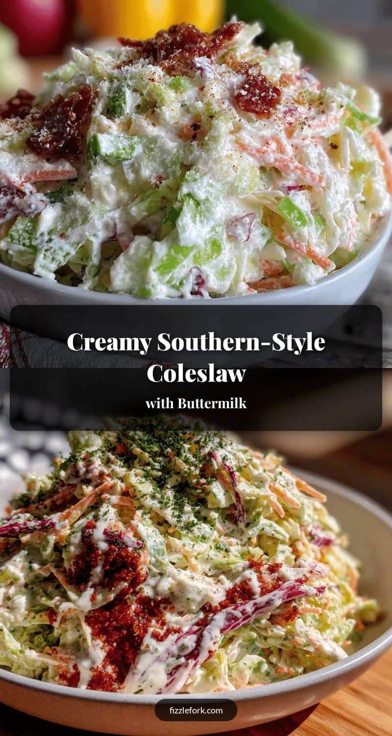 creamy Southern-style coleslaw recipe