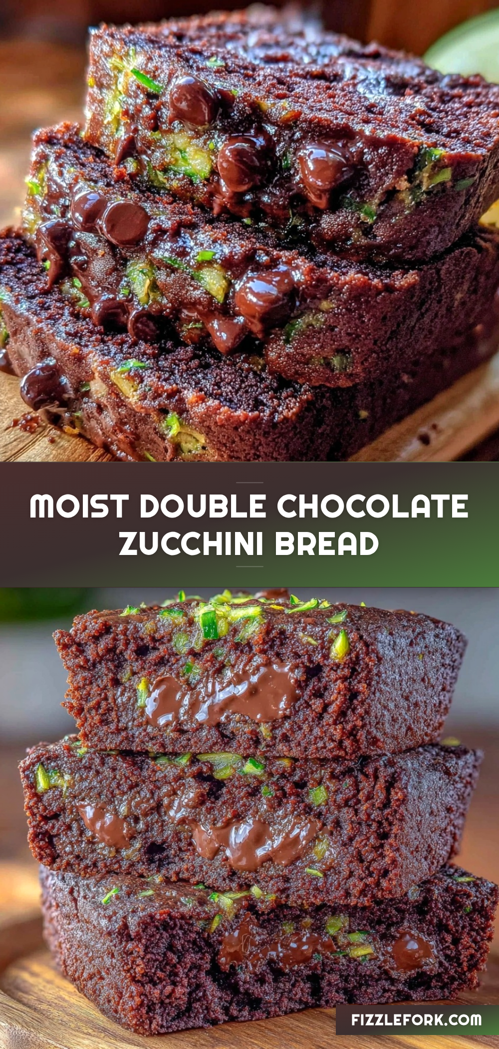 double chocolate zucchini bread recipe