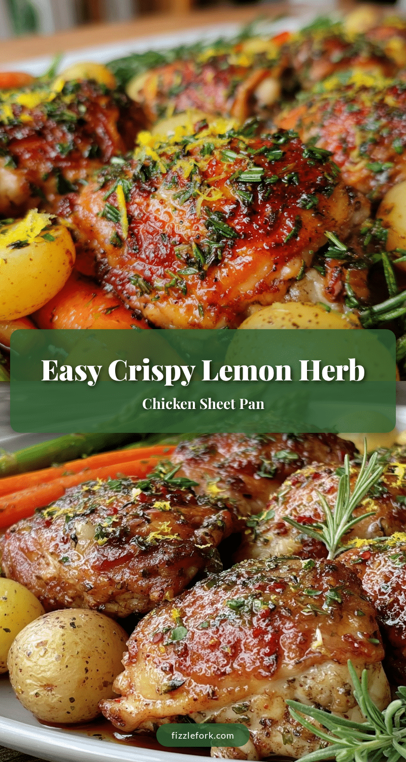 easy crispy lemon herb chicken recipe