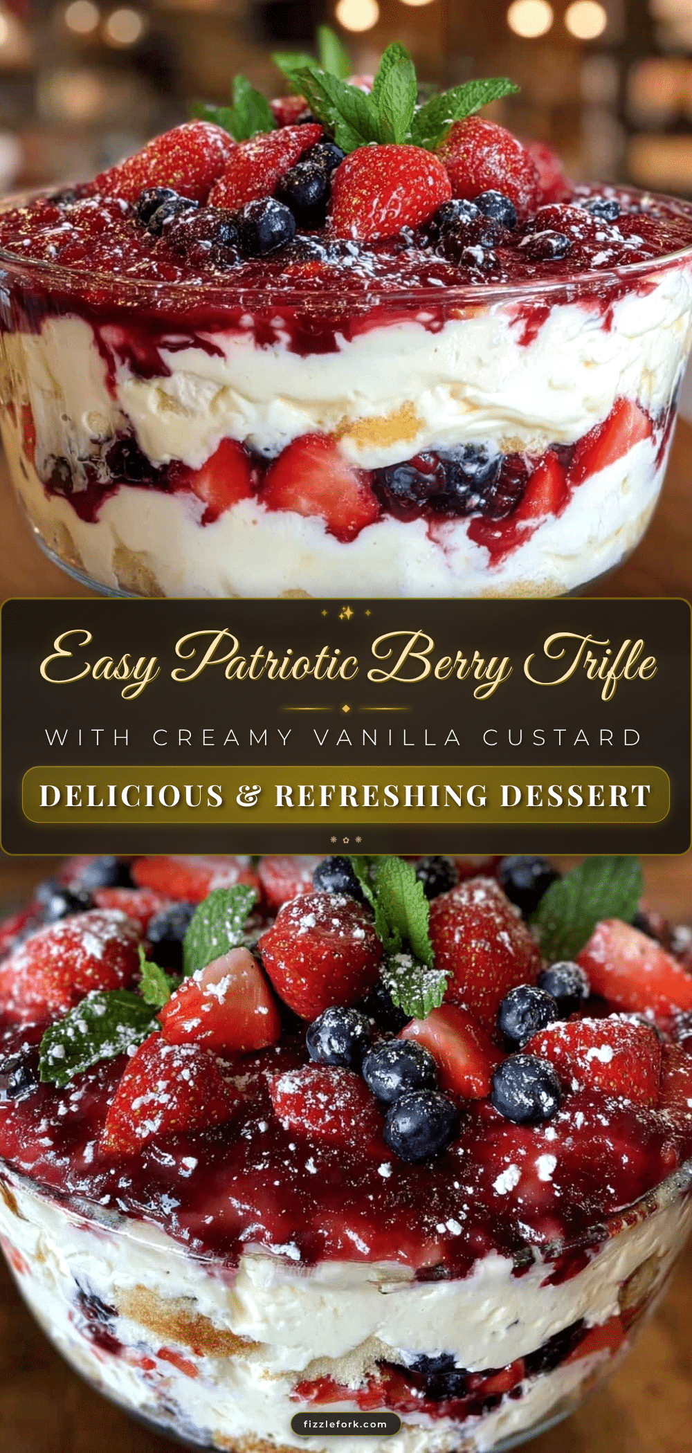easy patriotic berry trifle recipe