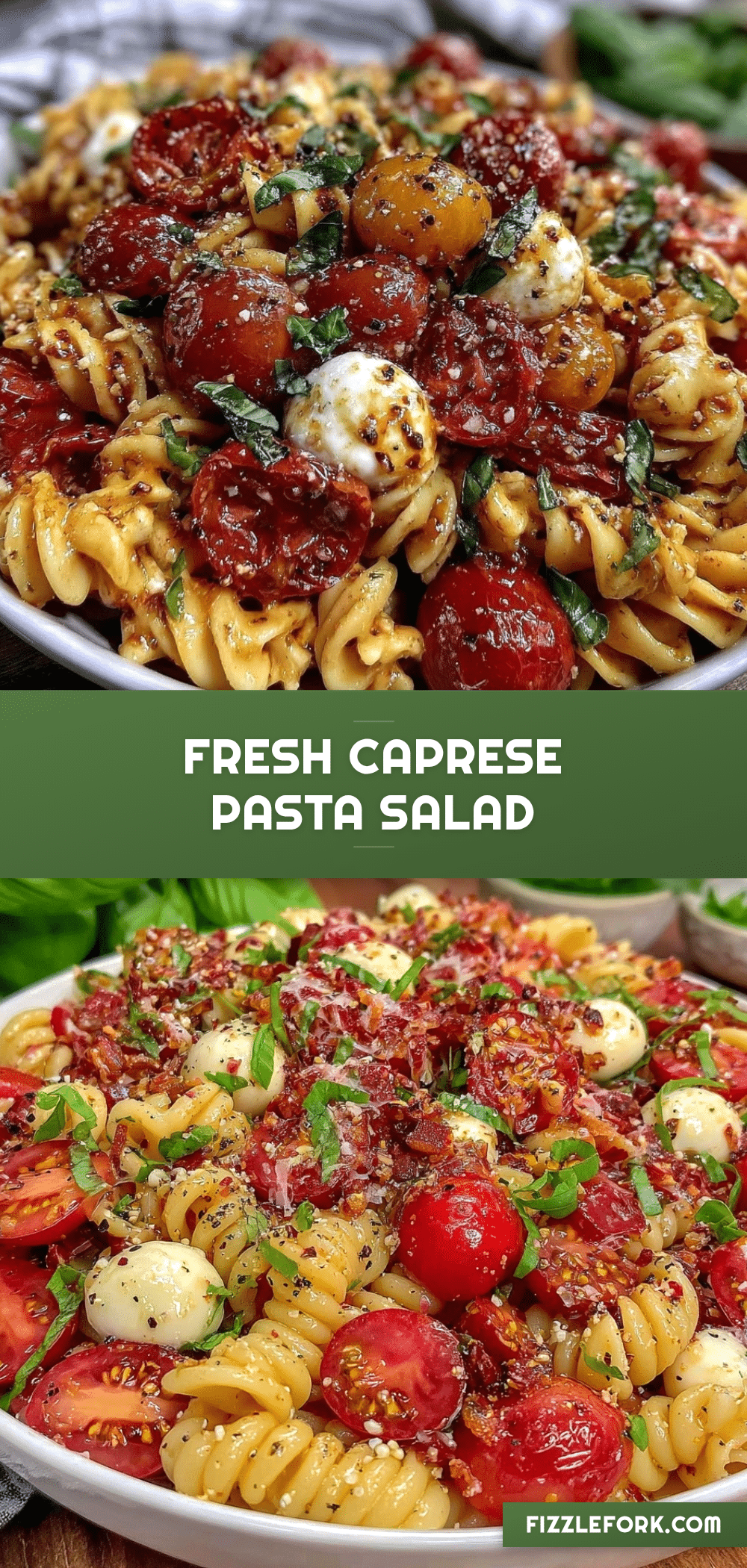 fresh caprese pasta salad recipe