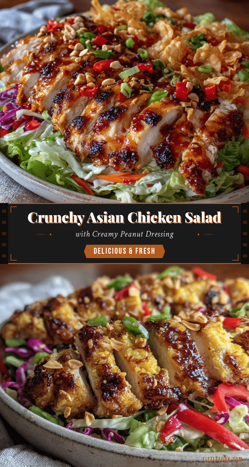 fresh crunchy asian chicken salad recipe