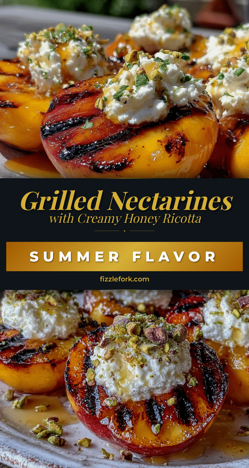 fresh grilled nectarines recipe