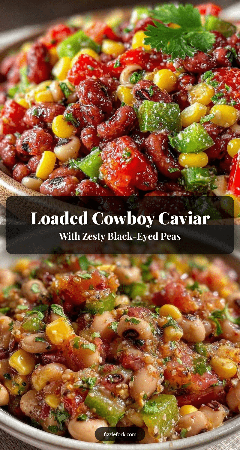 fresh loaded cowboy caviar recipe