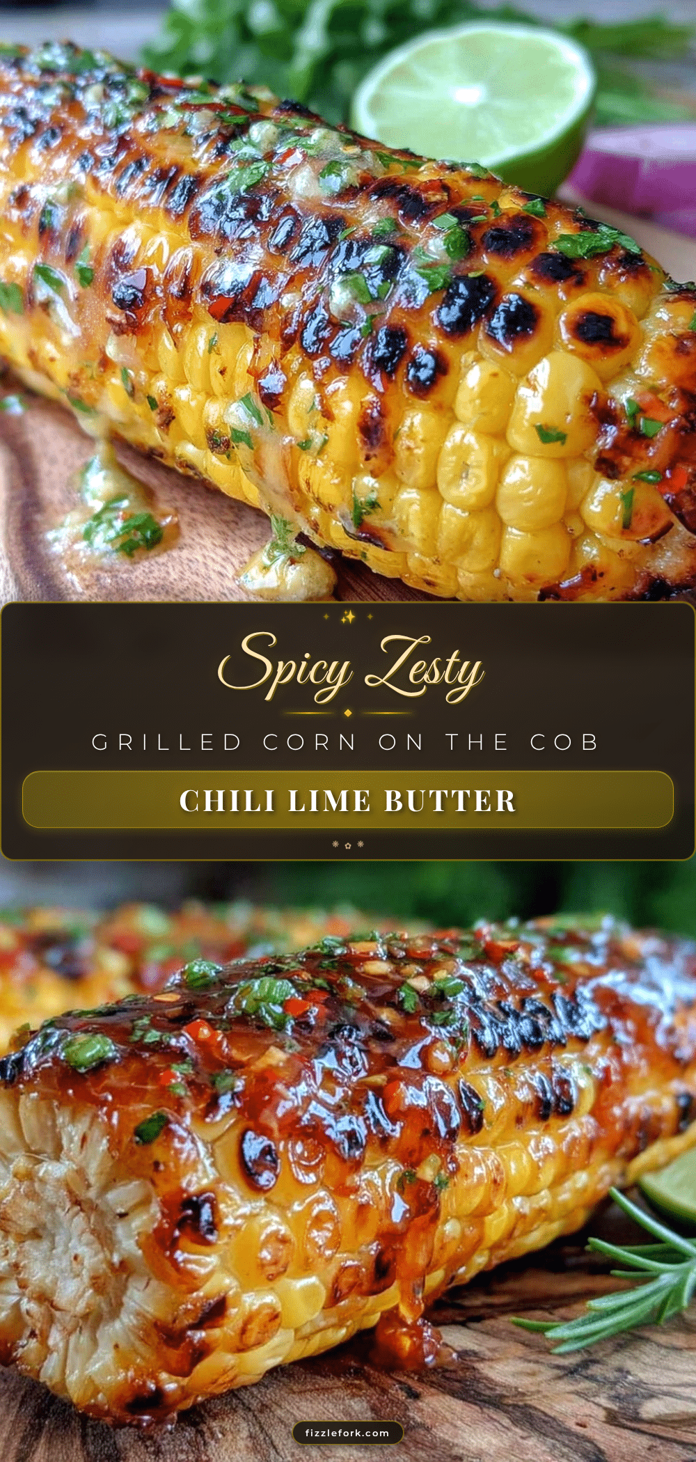 grilled corn on the cob with chili lime butter recipe