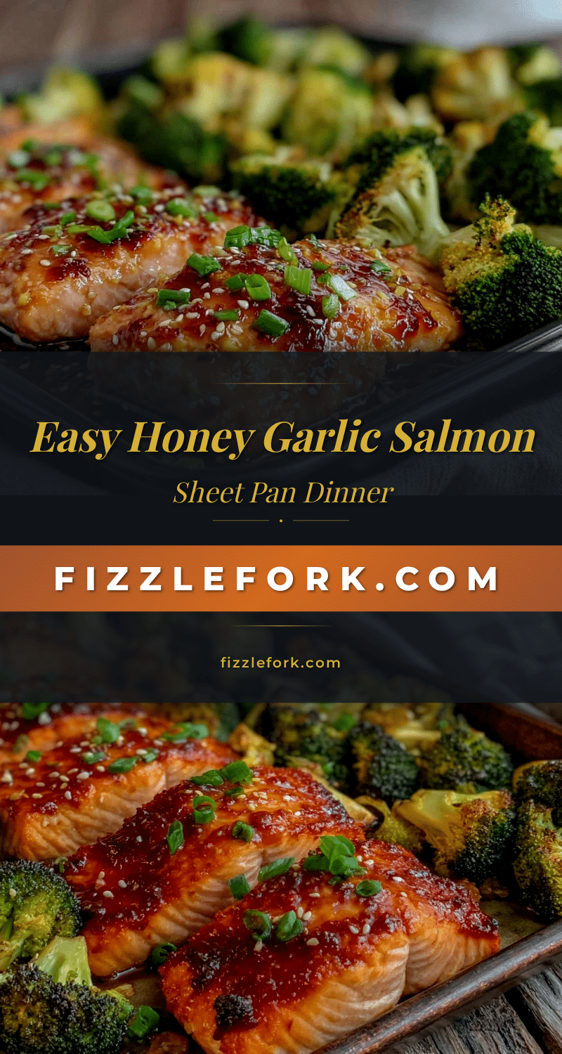 honey garlic salmon sheet pan dinner recipe