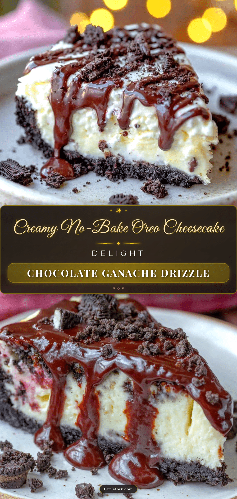 no-bake Oreo cheesecake recipe