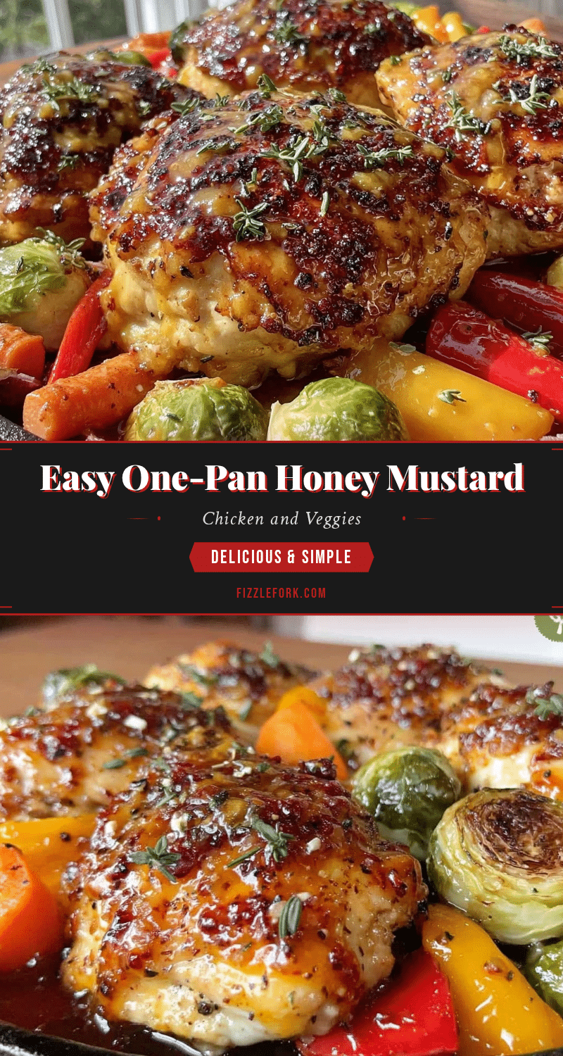 one-pan honey mustard chicken recipe