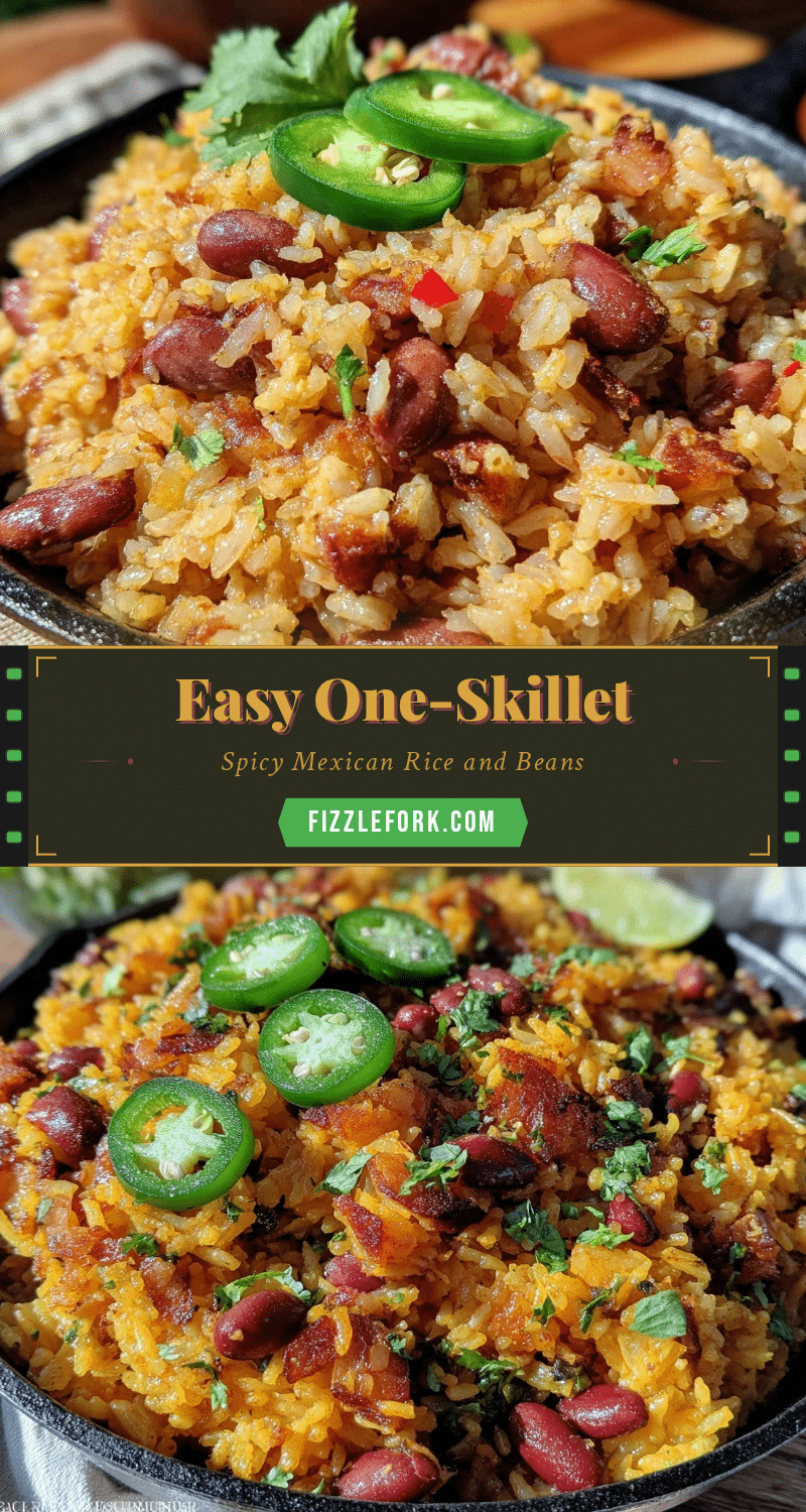 one-skillet mexican rice and beans recipe recipe