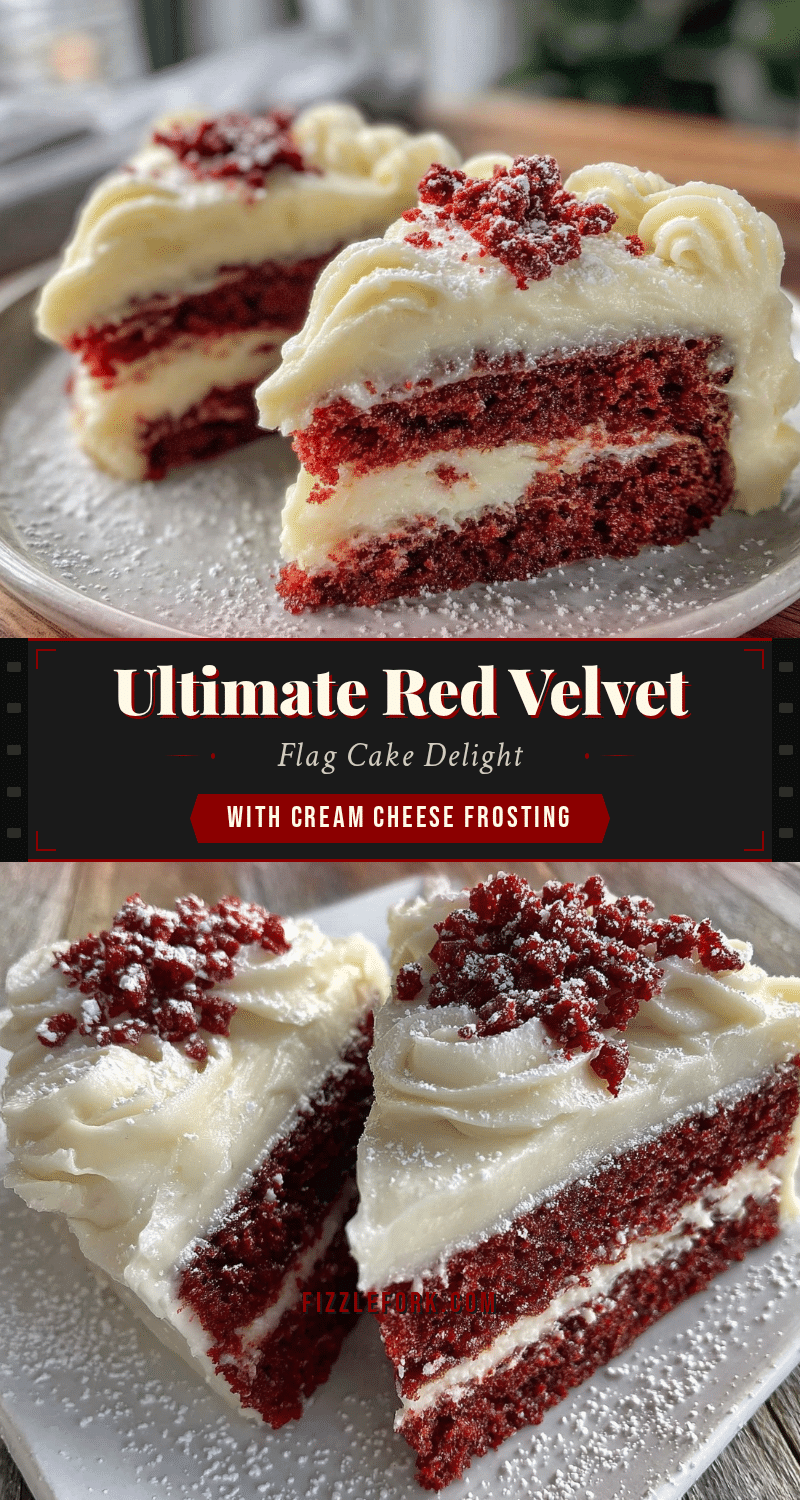 perfect red velvet flag cake recipe