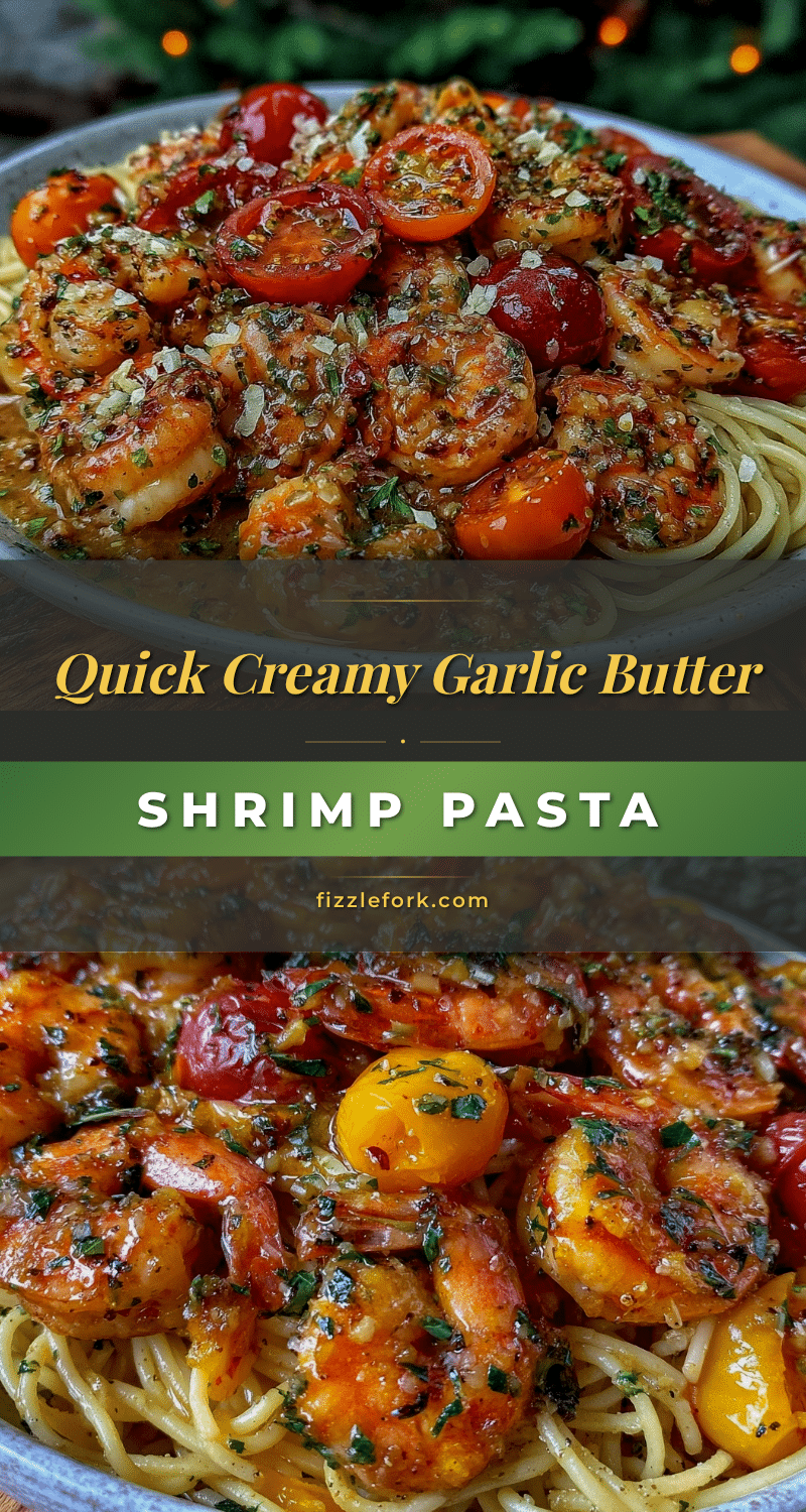 quick garlic butter shrimp pasta recipe