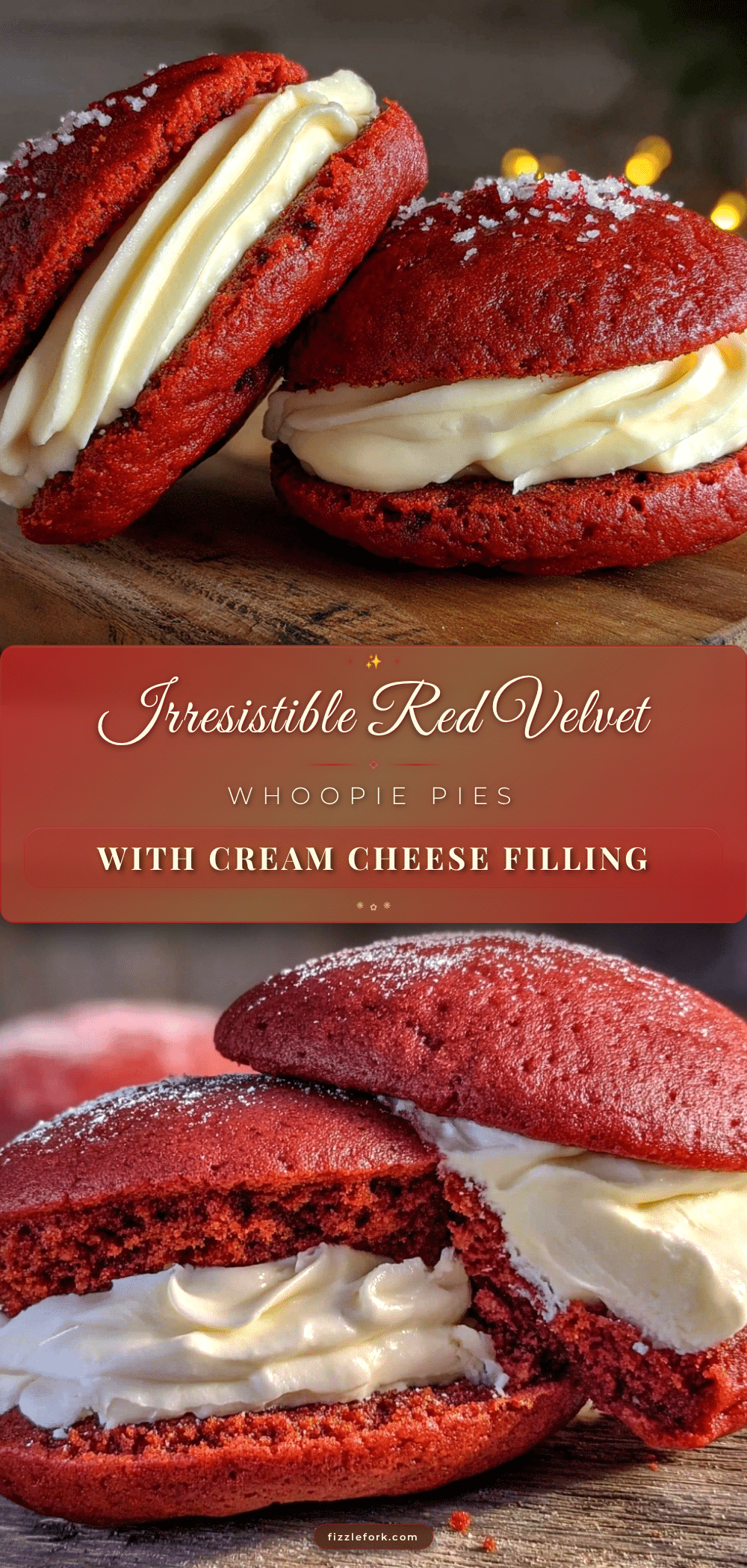 red velvet whoopie pies recipe