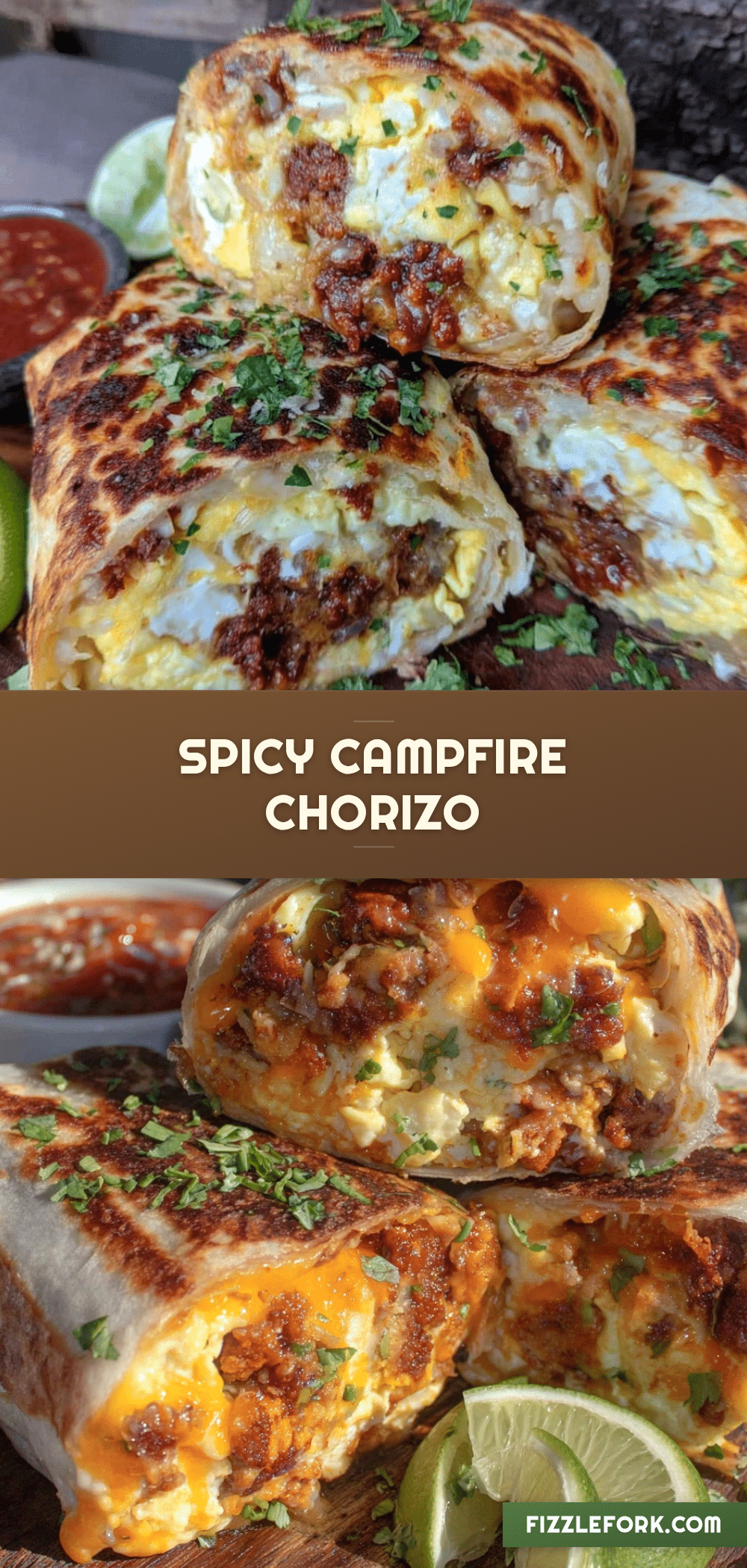savory campfire breakfast burritos recipe