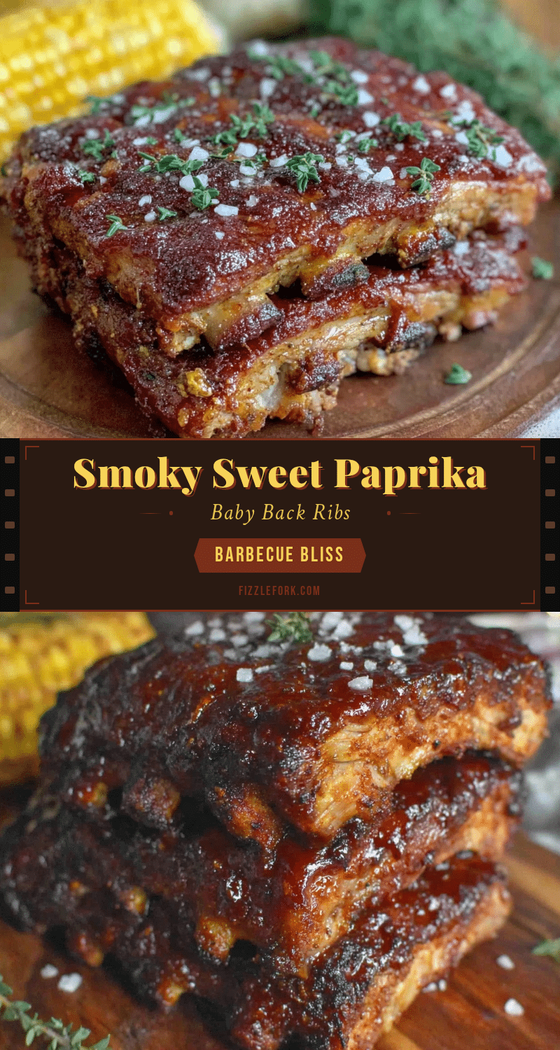 smoked paprika dry rub baby back ribs recipe