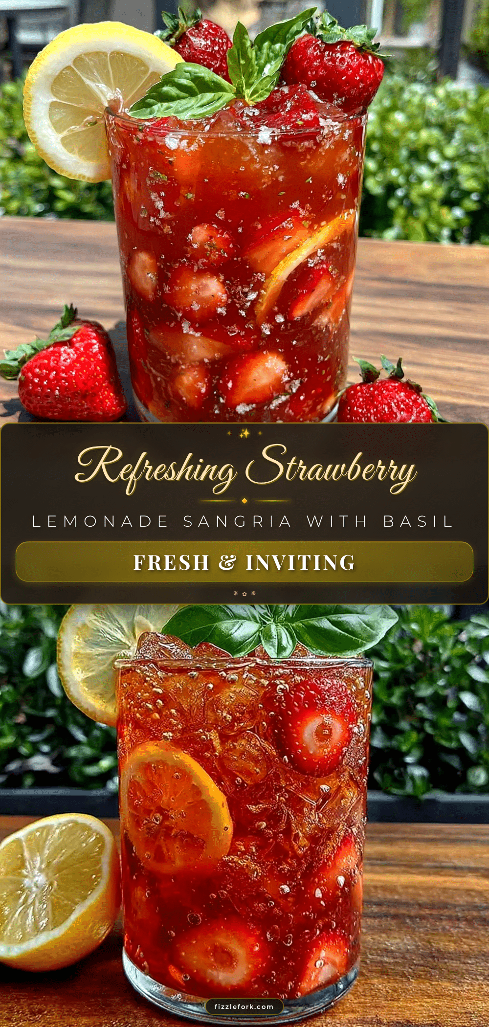 strawberry lemonade sangria recipe