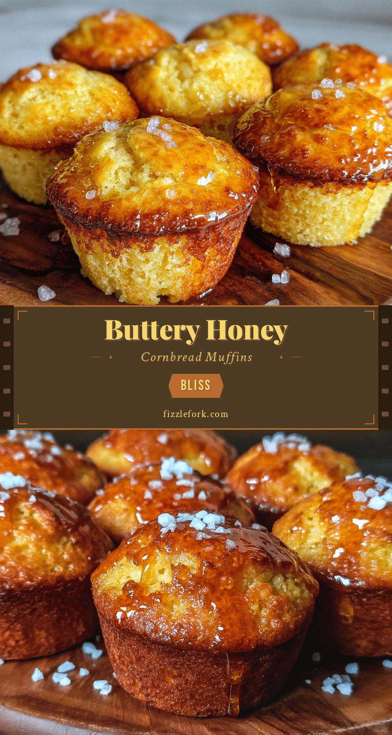 tender honey butter cornbread muffins recipe